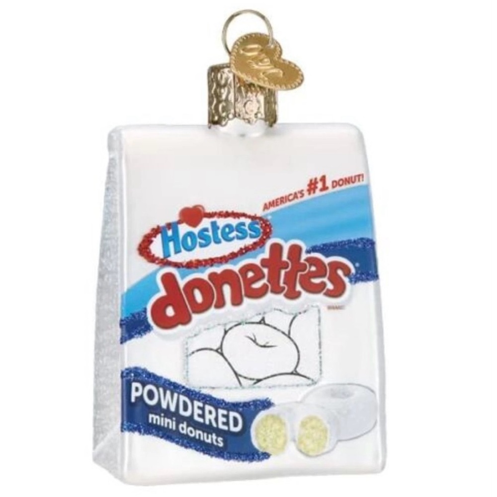 2023 Old World Hostess Donettes Powered Mini Donuts Ornamental